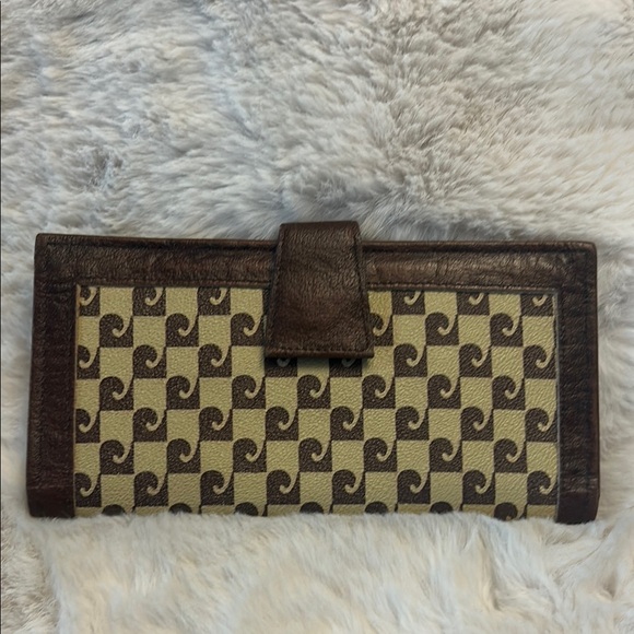 Pierre Cardin Brown and Cream Wallet - Picture 1 of 16